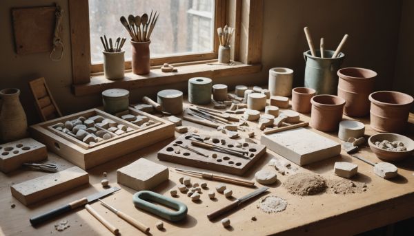 Quels matériaux choisir pour modeler l'argile ?